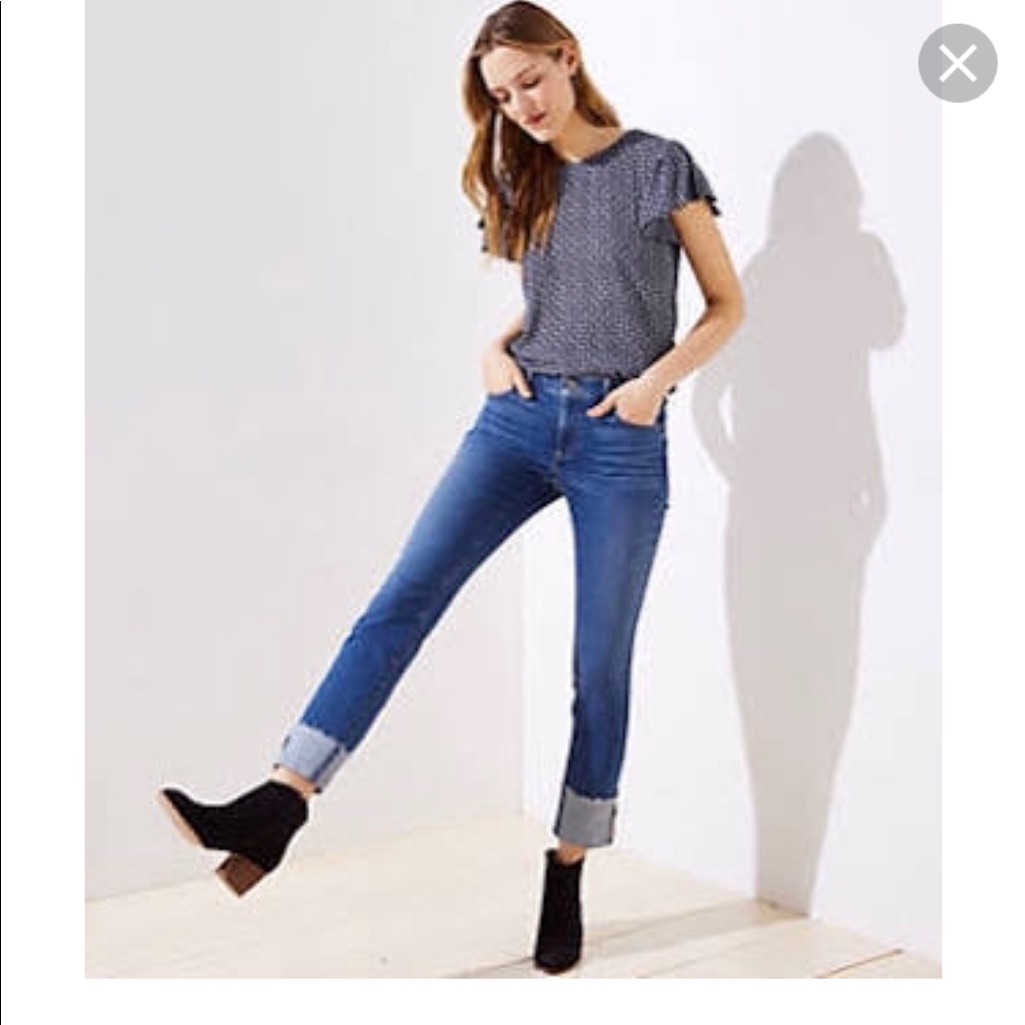 Loft Cuffed Jeans Loft Cuffed Jeans
